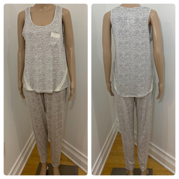 New Jessica Simpson Tank Pants PJ Lounge Set - Picture 1 of 16